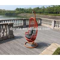 2019 Most Popular Rattan Garden Furniture single Seater Hanging Swing Chair Outdoor