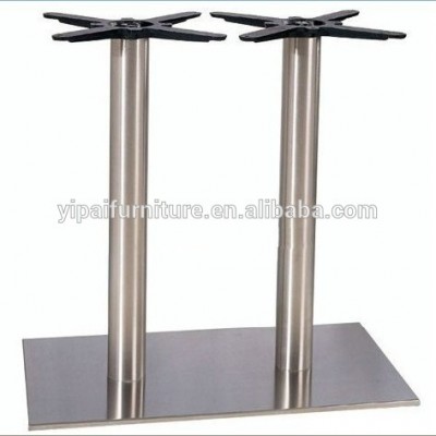 double legs stainless steel table base for  table  (F20A)