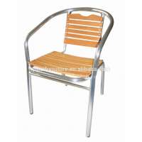 coffee shop aluminum arm welding chairs for sell YC053