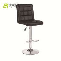 High end height adjustable bar stools metal chair metal dining chair